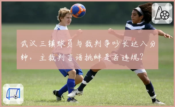 武汉三镇球员与裁判争吵长达八分钟，主裁判言语挑衅是否违规？